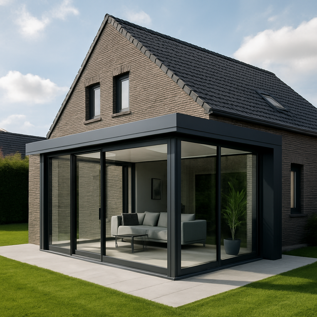 Faut-il un permis pour votre véranda ou pergola en Belgique ? 1 veranda belgique