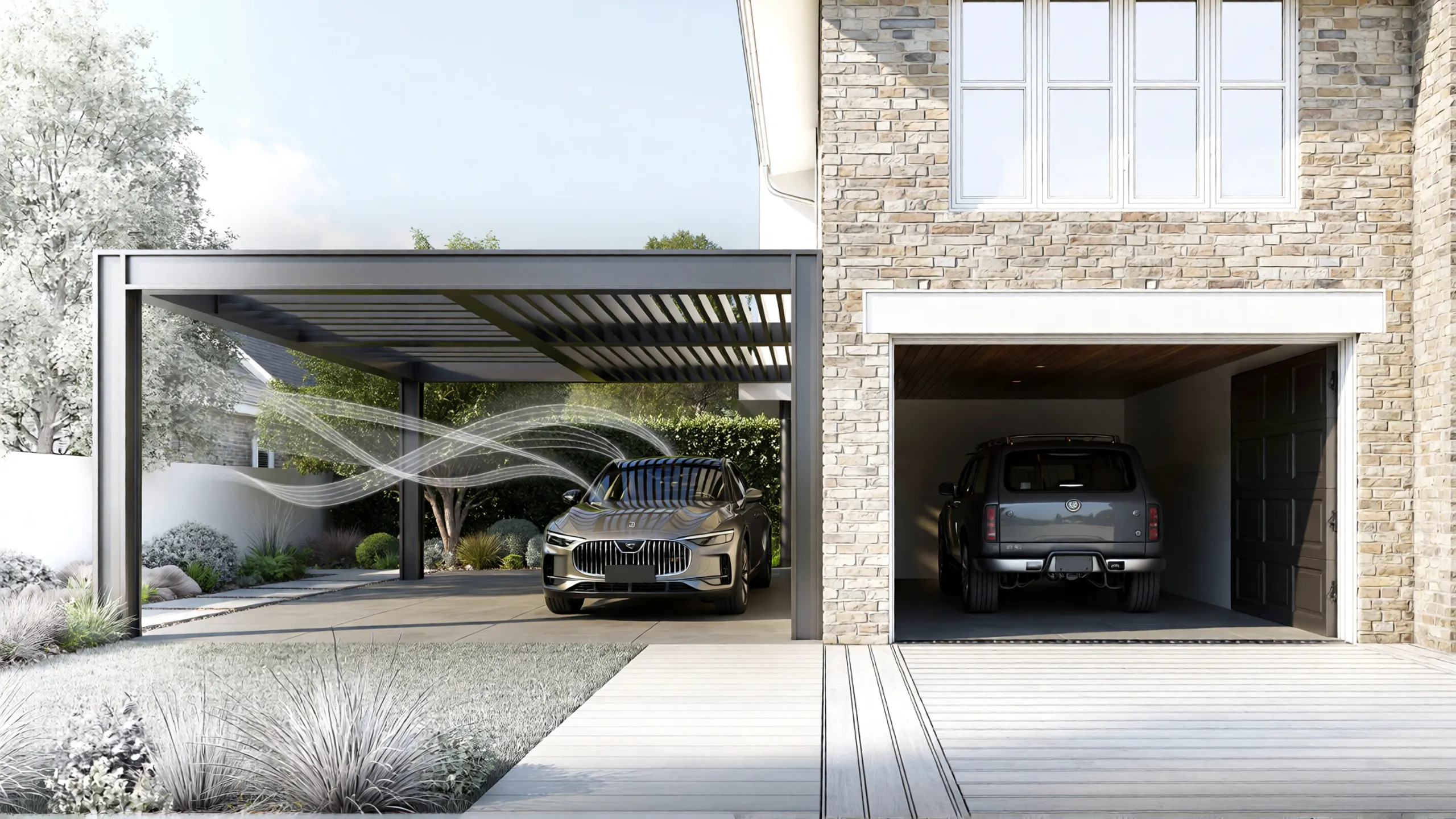 Carport ou garage : le comparatif pour faire le bon choix 1 choisir entre carport ou garage